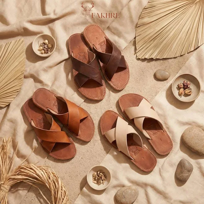 shoes Women's Minimalist Cross Strap Leather Sandals Etsy - Seller $63.2