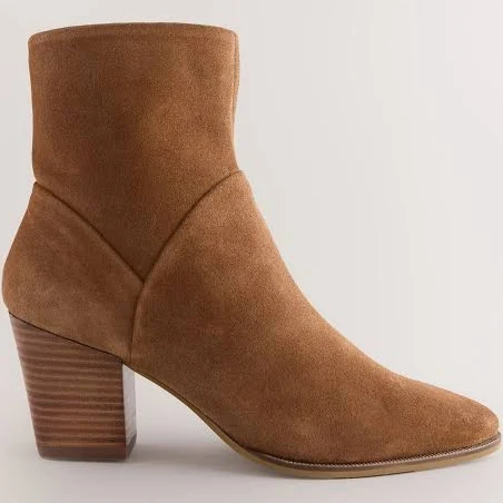 shoes Women's Next Block Heel Suede Ankle Boots Next USA $110