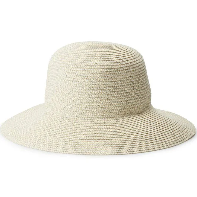 accessory Women's Sonoma Goods For Life Packable Straw Floppy Hat, Ivory Kohl's $23.99