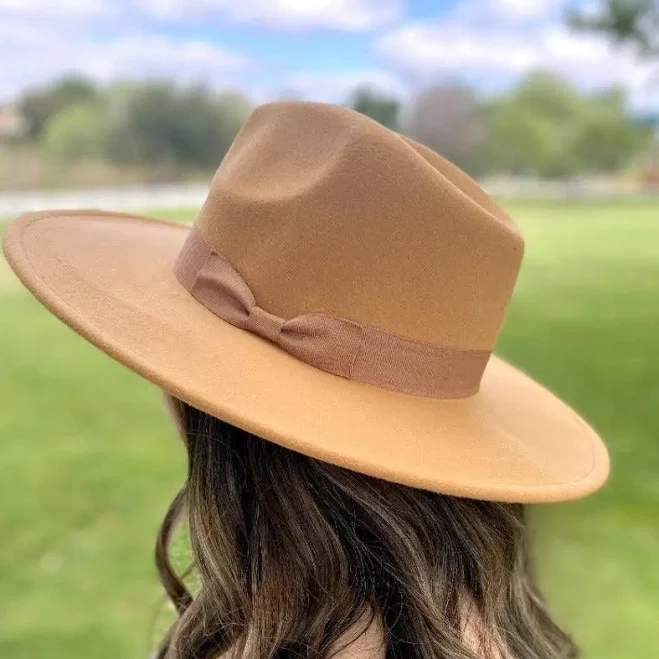 accessory Women's Wide Brim UPF 50 Fedora Hat Sungrubbies $55.2