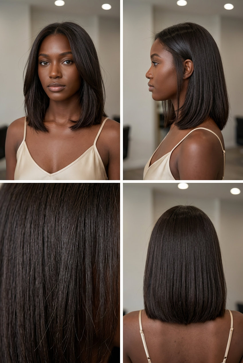 Sophisticated Summer Brunette 2026: Espresso Solid rich espresso solid color on brunette, deep cool uniform shade for summer 2026