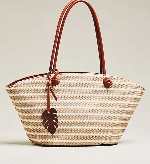 bag Aota Jessica Raffia Tote Bag Anthropologie $98