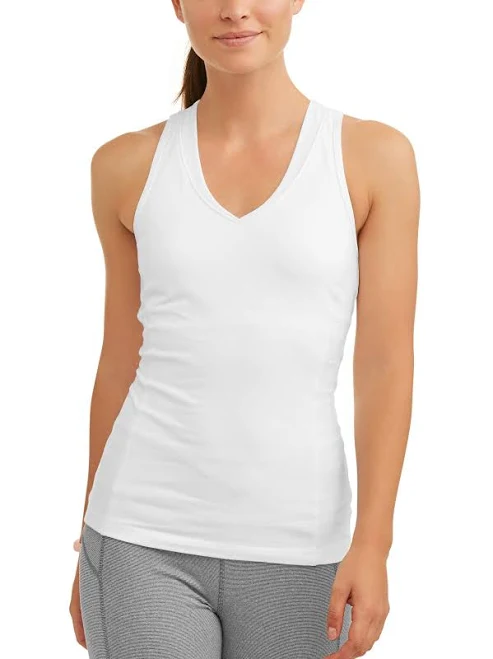 top Athletic Works Women's Dri More Core Shelf-Bra Racerback Tank Top Walmart $9.96
