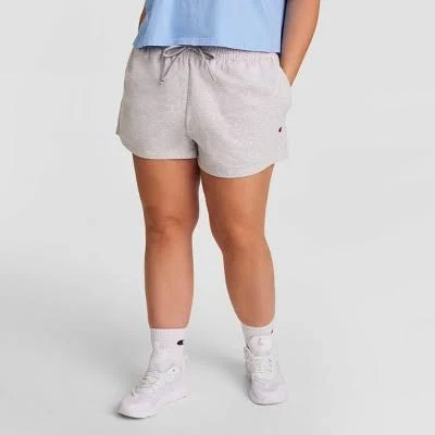 shorts Champion Women's Iconic Cinch Waist Jersey Shorts Target $20