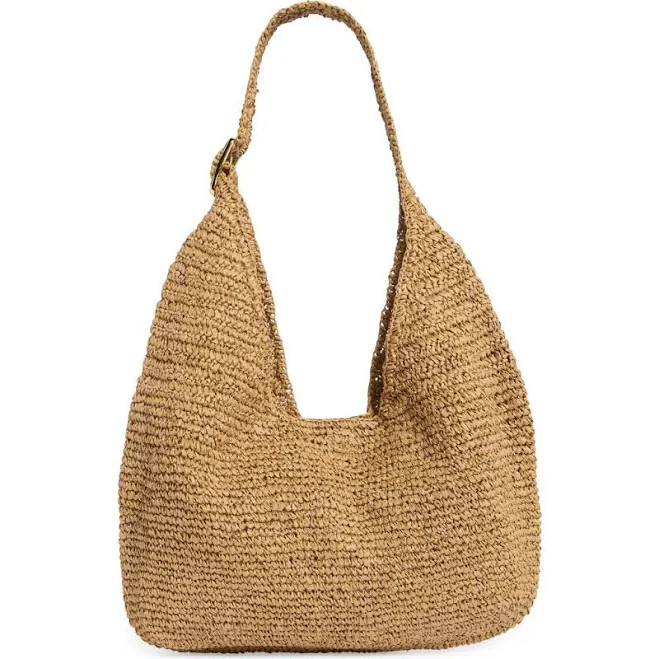 bag Collection Xiix Slouchy Straw Bag Nordstrom Rack $59.97