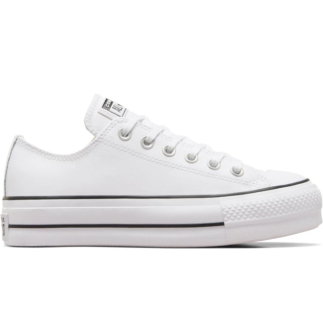 shoes Converse Women's Chuck Taylor All Star Platform Leather Low-Top Sneakers Converse $64.97