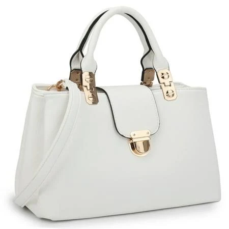 bag Dasein Women's Vegan Leather Satchel Handbag Walmart - Dasein $39.99