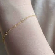 accessory Delicate Chain Bracelet - 14k Gold Filled Veatge $26.1