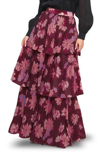 skirt Flying Tomato Floral Layered Maxi Skirt Nordstrom Rack $49.97