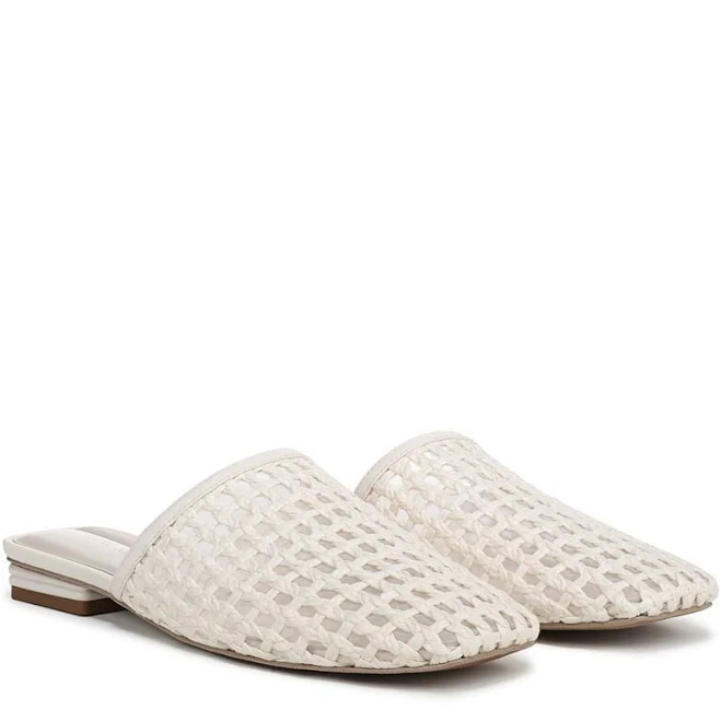 shoes Franco Sarto Women's Toba Slip-On Square Toe Mule Shoes Famous Footwear $99.98