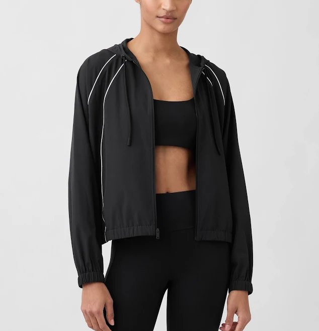 outerlayer Gap Women's Gapfit Tech Windbreaker Gap $49
