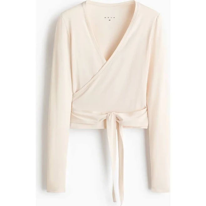 outerlayer H&M Women's Sports Wrap Top Nordstrom $29.99