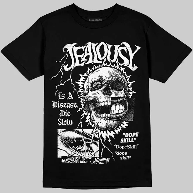 top Jealousy Dopeskill Streetwear Graphic T-Shirt DopeSkill Brand $31.99
