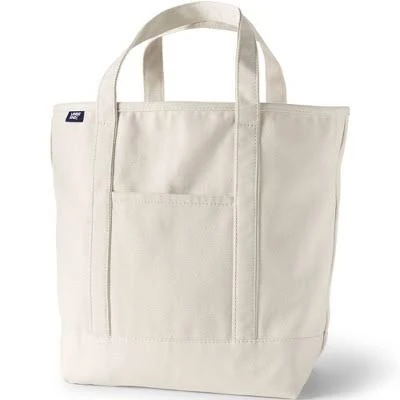 bag Lands' End Large 5 Pocket Open Top Canvas Tote Bag Target $37.46
