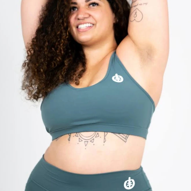 top Medium Impact Racerback Sports Bra ICONI $25