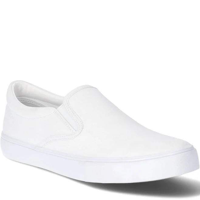 shoes No Boundaries Women's Twin Gore Canvas Slip On Sneakers Walmart $19.98