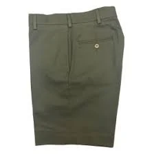 shorts O'Connell's Plain Front Bermuda Shorts - Twill - Olive O'Connell's Clothing $110