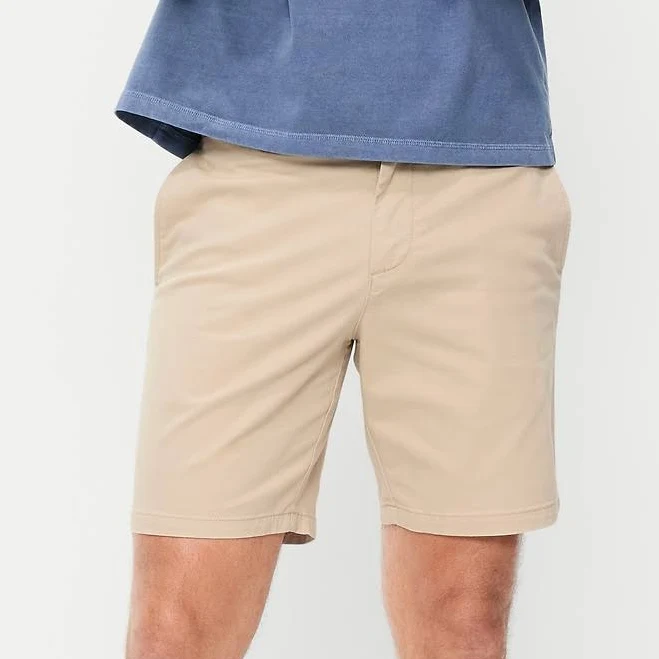 shorts Old Navy Men's Slim Built-In Flex Chino Shorts with 8-Inch Inseam Old Navy $17.99