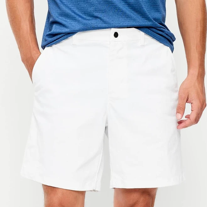 shorts Old Navy Men's Twilltech Chino Shorts with 8-Inch Inseam Old Navy $19.99