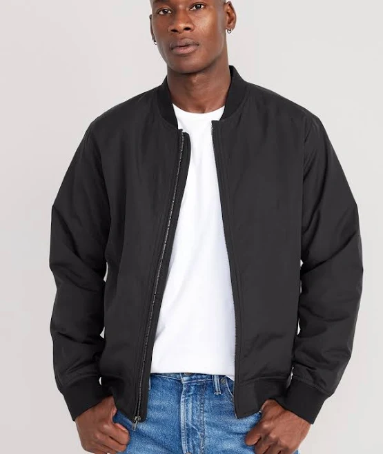 jacket Old Navy Men's Water-Resistant Zip Bomber Jacket Old Navy $34.99