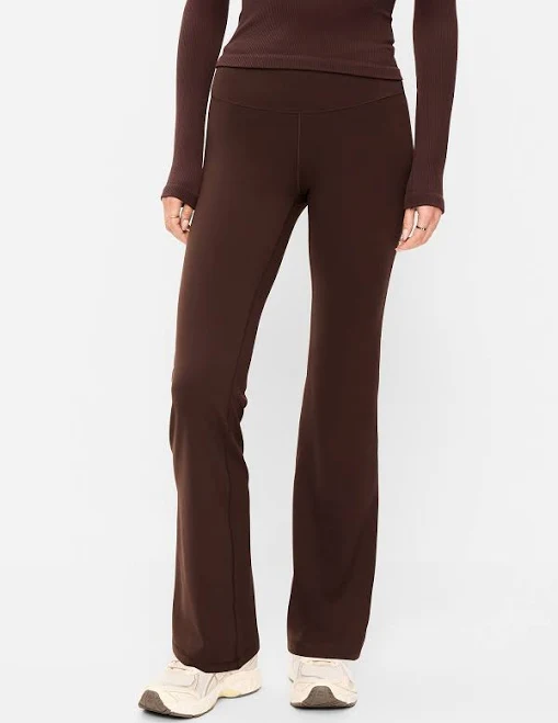 matching set Old Navy Women's High-Waisted Studiosmooth Flare Leggings Old Navy $26.99
