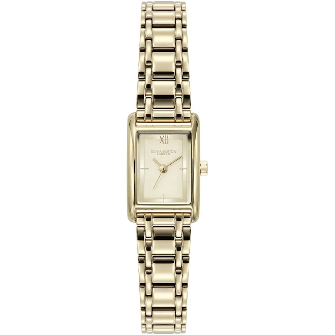 accessory Olivia Burton Women's Mini Grove Rectangular Stainless Steel Bracelet Watch Olivia Burton $148