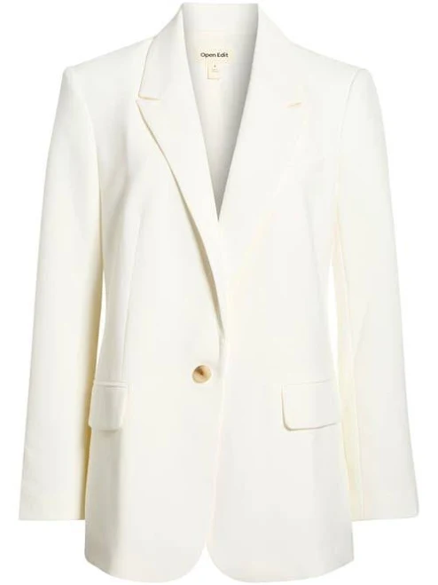 blazer Open Edit The Icon Relaxed Blazer Nordstrom $99.5