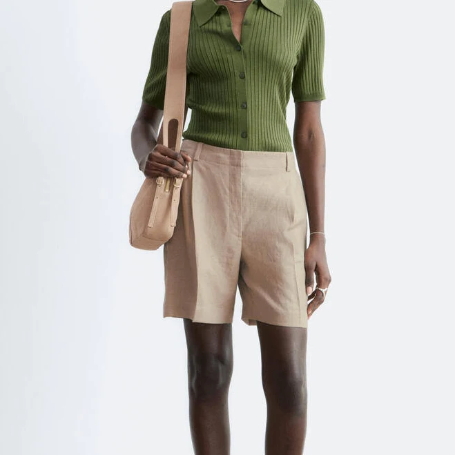 shorts & Other Stories Tailored Linen Shorts & Other Stories US $99