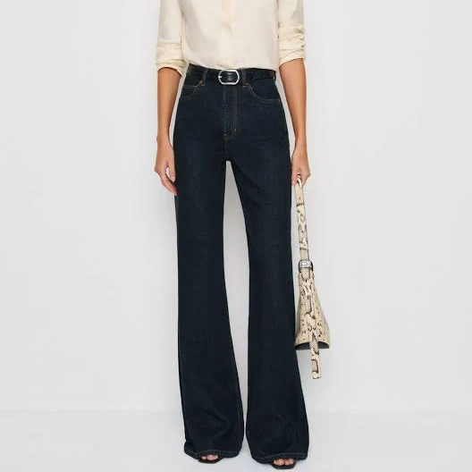 jeans Reformation Cary High Rise Slouchy Wide Leg Jeans Reformation $178