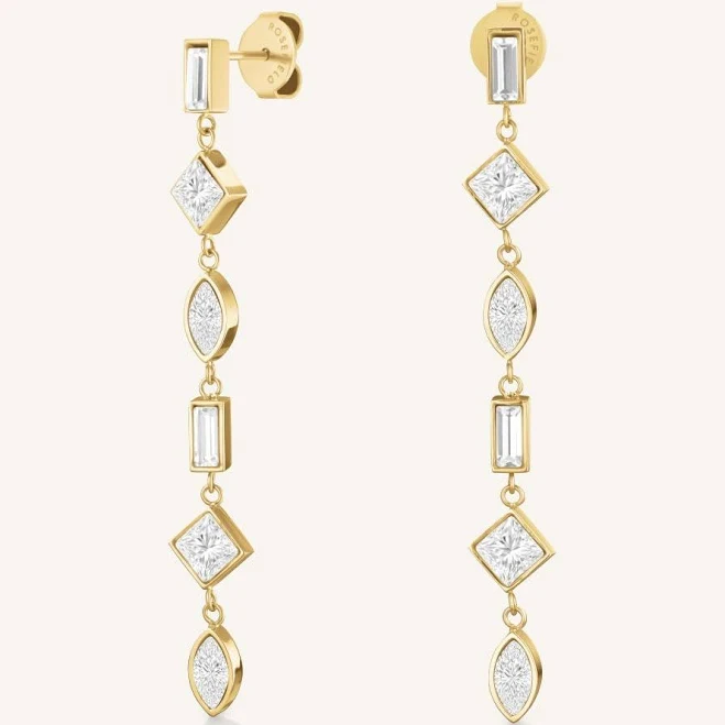 accessory Rosefield Gold Pendant Earrings Rosefield $59