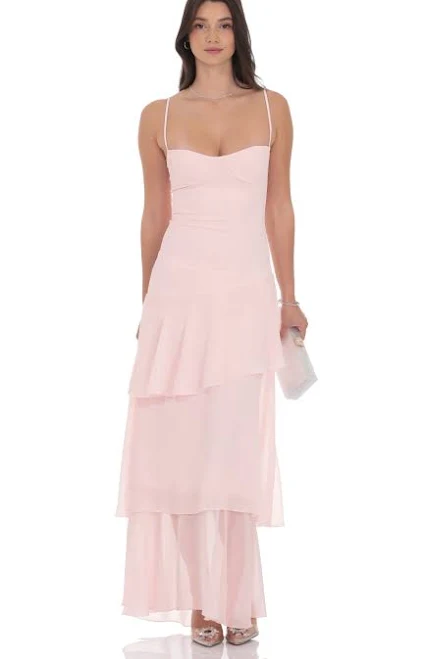 dress Ruffle Maxi Dress LUCY IN THE SKY $89.9