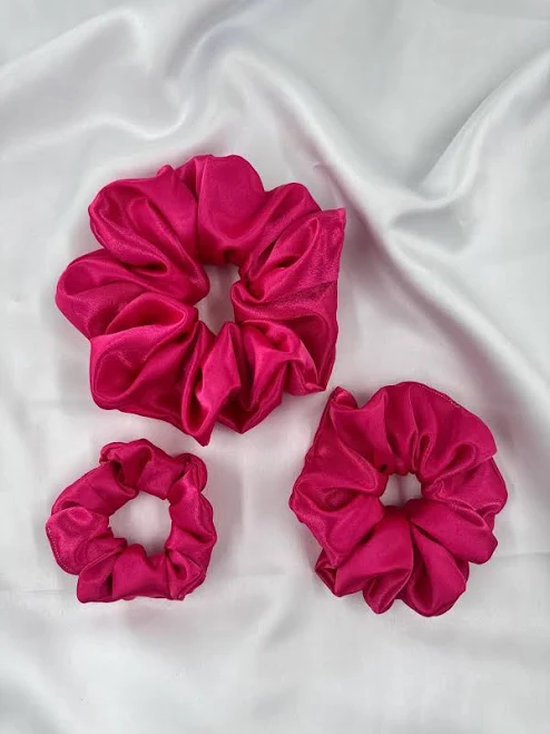 accessory Satin Scrunchie Hair Tie Etsy - Seller $2
