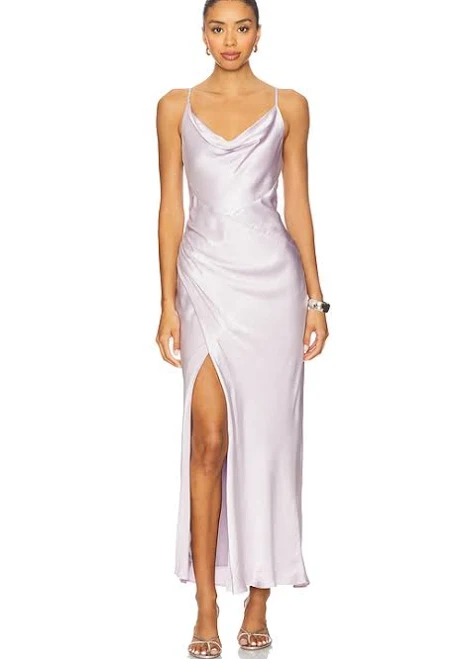dress Shona Joy La Lune Cowl Neck Midi Dress REVOLVE $254