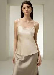 top Silk Charmeuse Camisole lilysilk.com $65