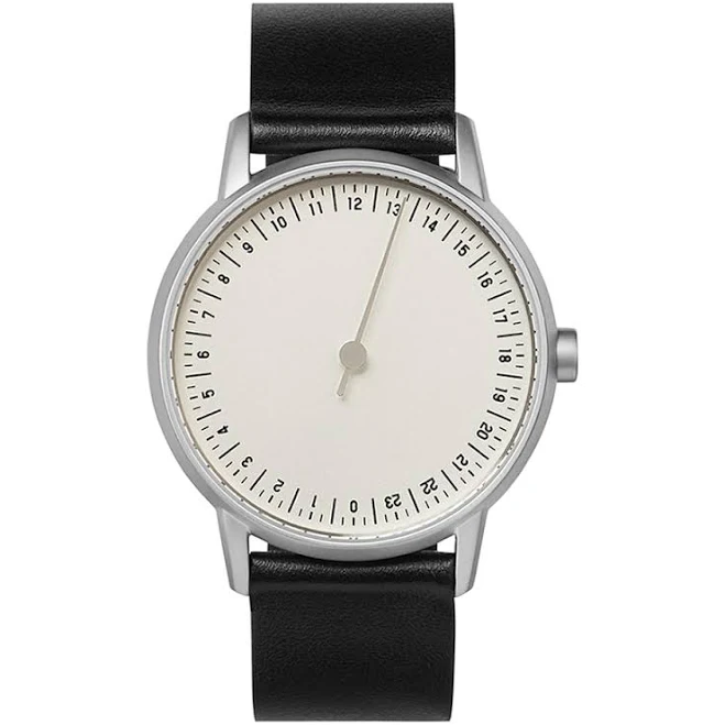 accessory Slow Round 01 Leather Watch slow-watches.com $300