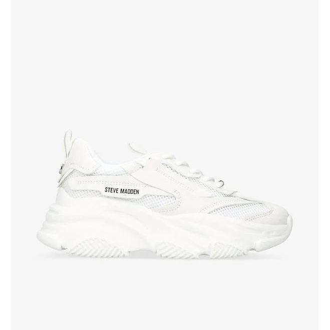 shoes Steve Madden Women's Possession Chunky-Sole Mesh Sneakers Selfridges $145