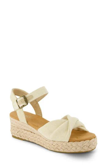 shoes TOMS Women's Kinsley Platform Wedge Sandals Nordstrom Rack $49.97