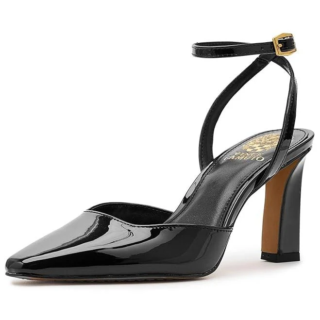 shoes Vince Camuto Women's Galees Ankle Strap Pumps Zappos.com $77.39