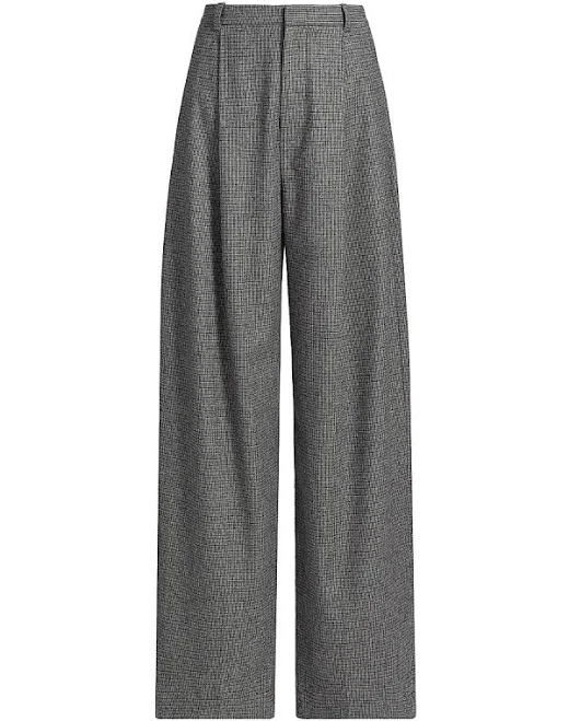 pants Vince Women's High Waist Checkered Pants Saks Fifth Avenue $197.99