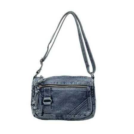 bag Women's Trendy Denim Crossbody Hobo Bag Walmart - XibeidziCo., Ltd $19.48