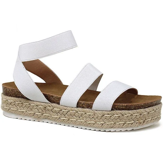 shoes Yoki Chiara 10 Women's Espadrille Platform Sandals Kohl's $22.79