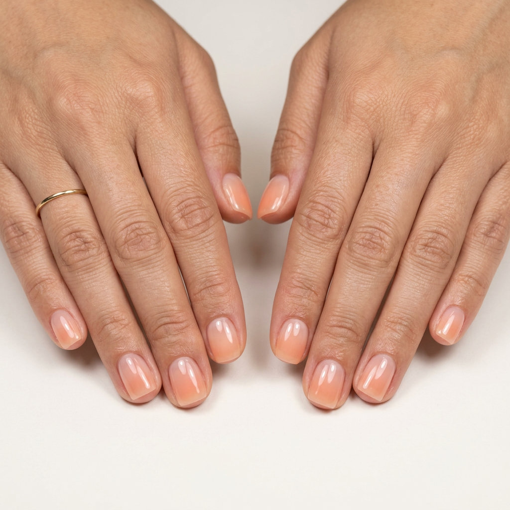 Sun-kissed aura squoval nails for effortless summer vibes nails 2026, perfect for daily wear and vacations.
